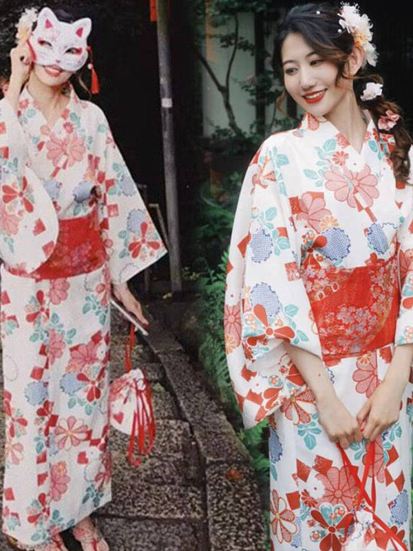 Ethnic Fashion Shoot - Traditional Japanese Kimono Style Photography Costume