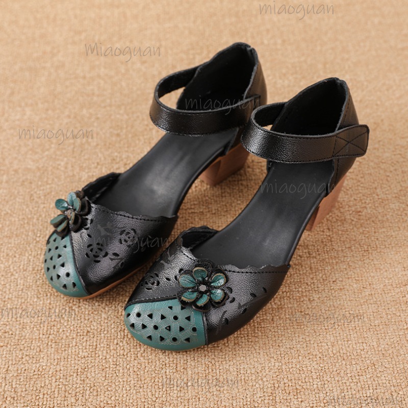 Ethnic Fashion Women - Hollow Out Cover Toe Gladiator Sandals