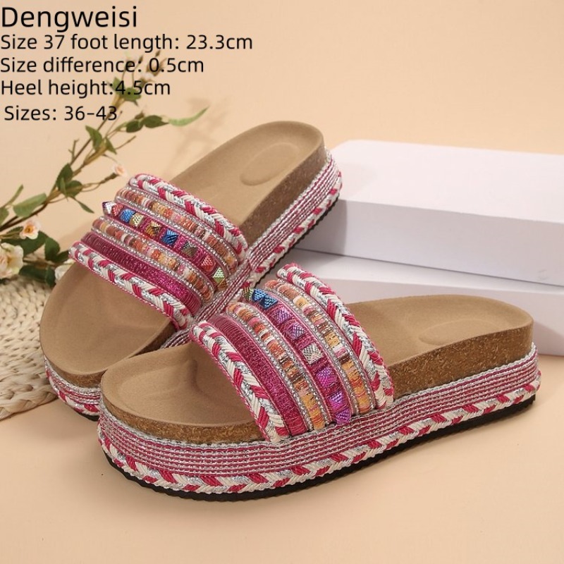 Ethnic Fashion Women - Fashion Bohemian Women's Sandals Retro Ethnic