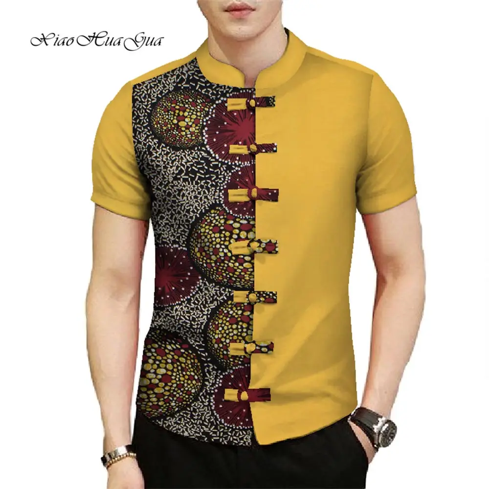 Dashiki Shirt Men - African Clothes for Men Causal Party