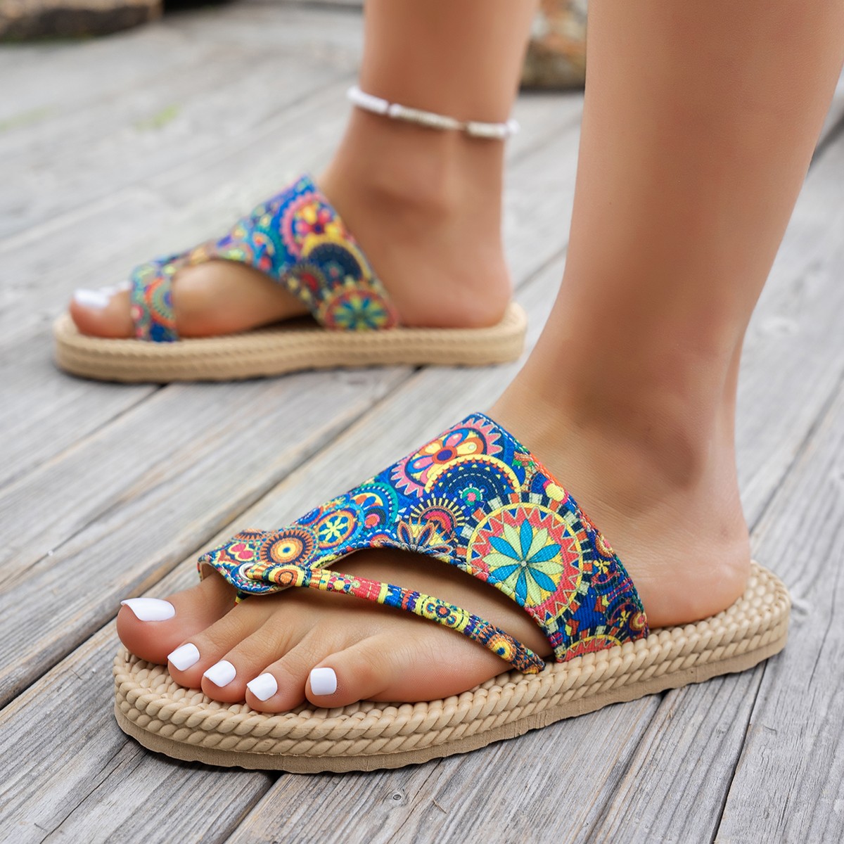Ethnic Fashion Women - Women Slippers Open Toe Slip on
