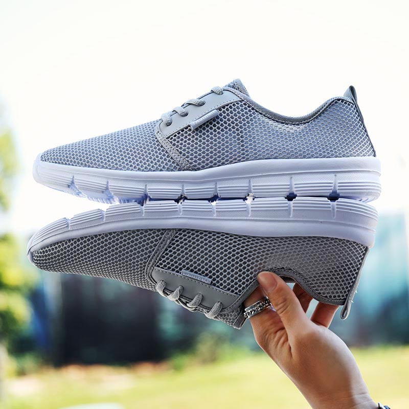Ethnic Styling Tips - Big Size Summer Breathe Mens Sneakers