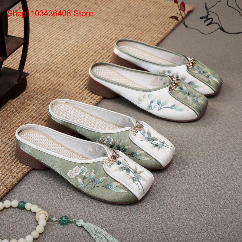 New Embroidered Slippers for H - Ethnic Fashion Women ulasan dan harga
