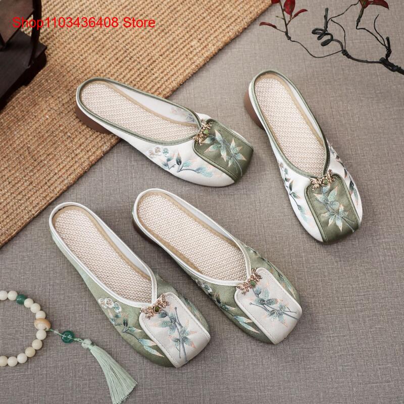 New Embroidered Slippers for H - Ethnic Fashion Women ulasan dan harga