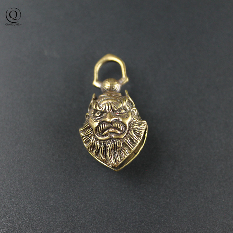 Vintage Brass Zhong Kui Chines - Ethnic Fashion World ulasan dan harga