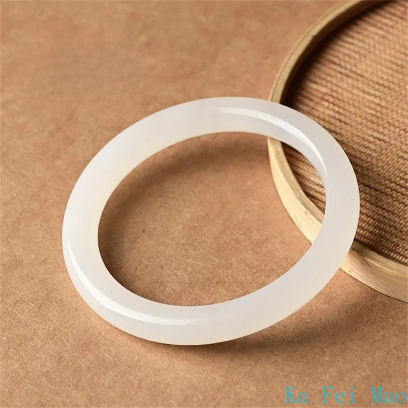 Natural Hetian Jasper White Ja - Ethnic Fashion Design ulasan dan harga