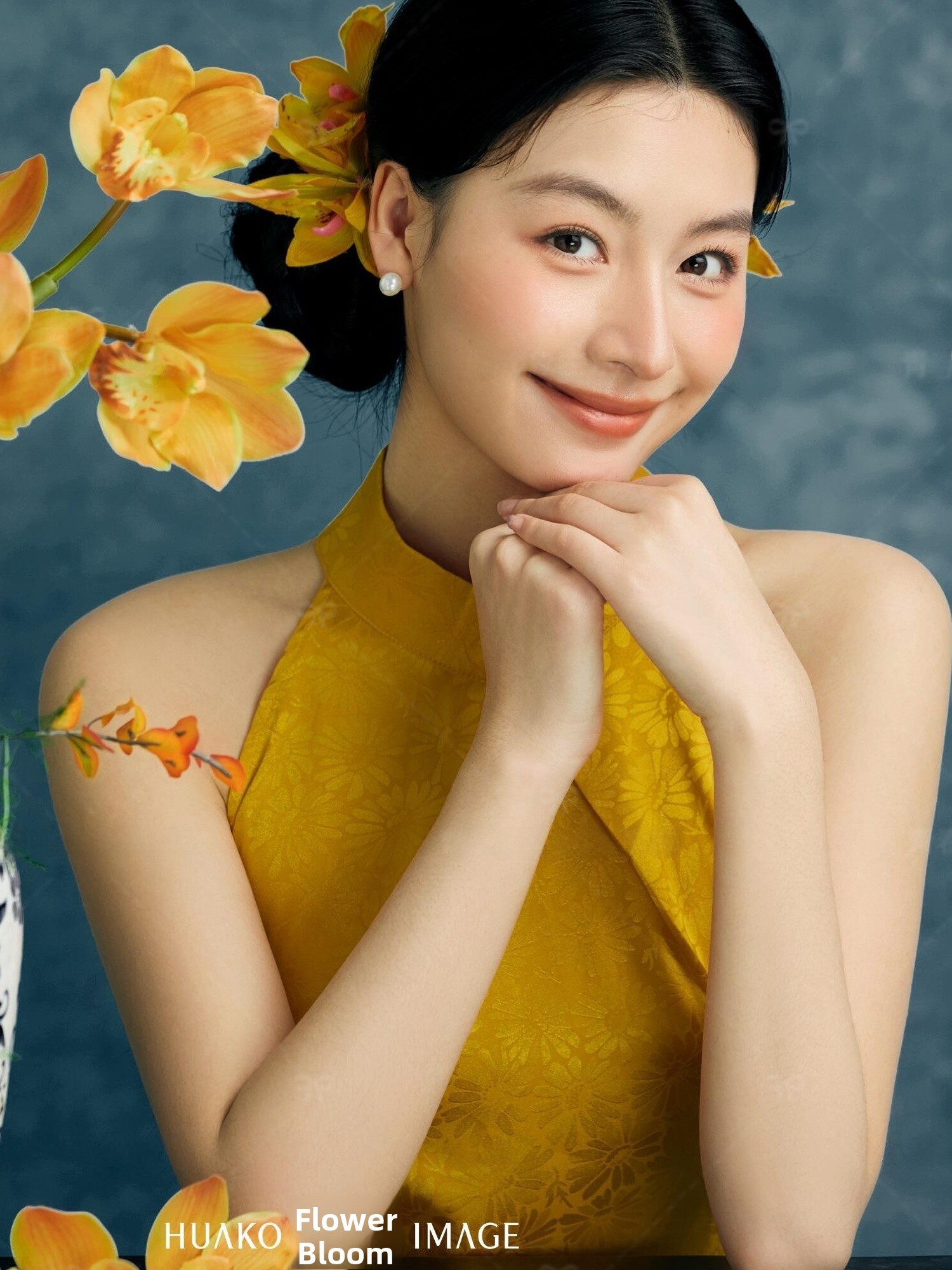 Yellow  Photography Costume Ch - Ethnic Fashion Shoot ulasan dan harga