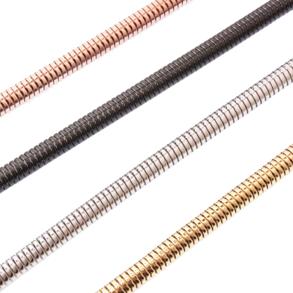 4.2mm 60cm Rose Gold-Color Sta - Ethnic Chic Fashion ulasan dan harga