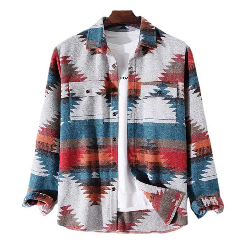 men's long sleeve custom logo  - Ethnic Fashion Logo ulasan dan harga