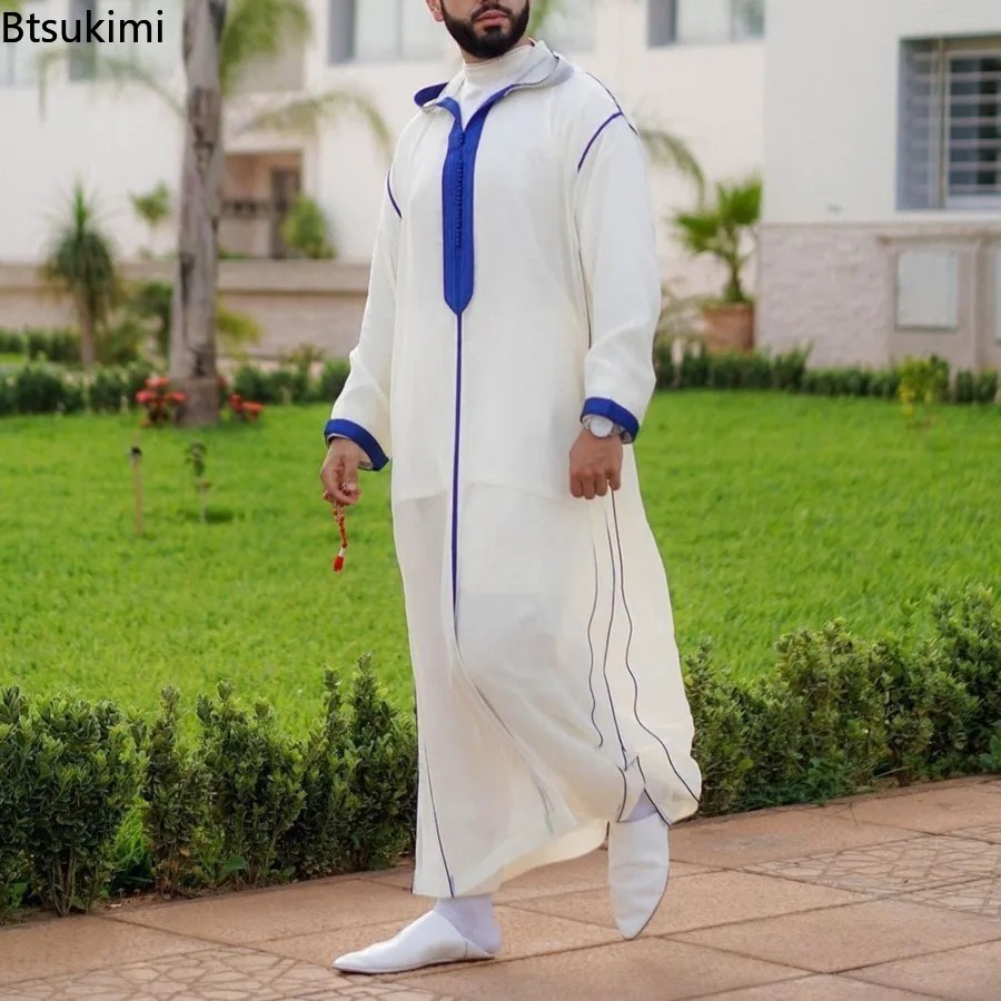 2026 Men's Muslim Fashion Abay - Ethnic Fashion Pakistan ulasan dan harga