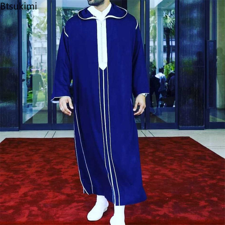 2026 Men's Muslim Fashion Abay - Ethnic Fashion Pakistan ulasan dan harga