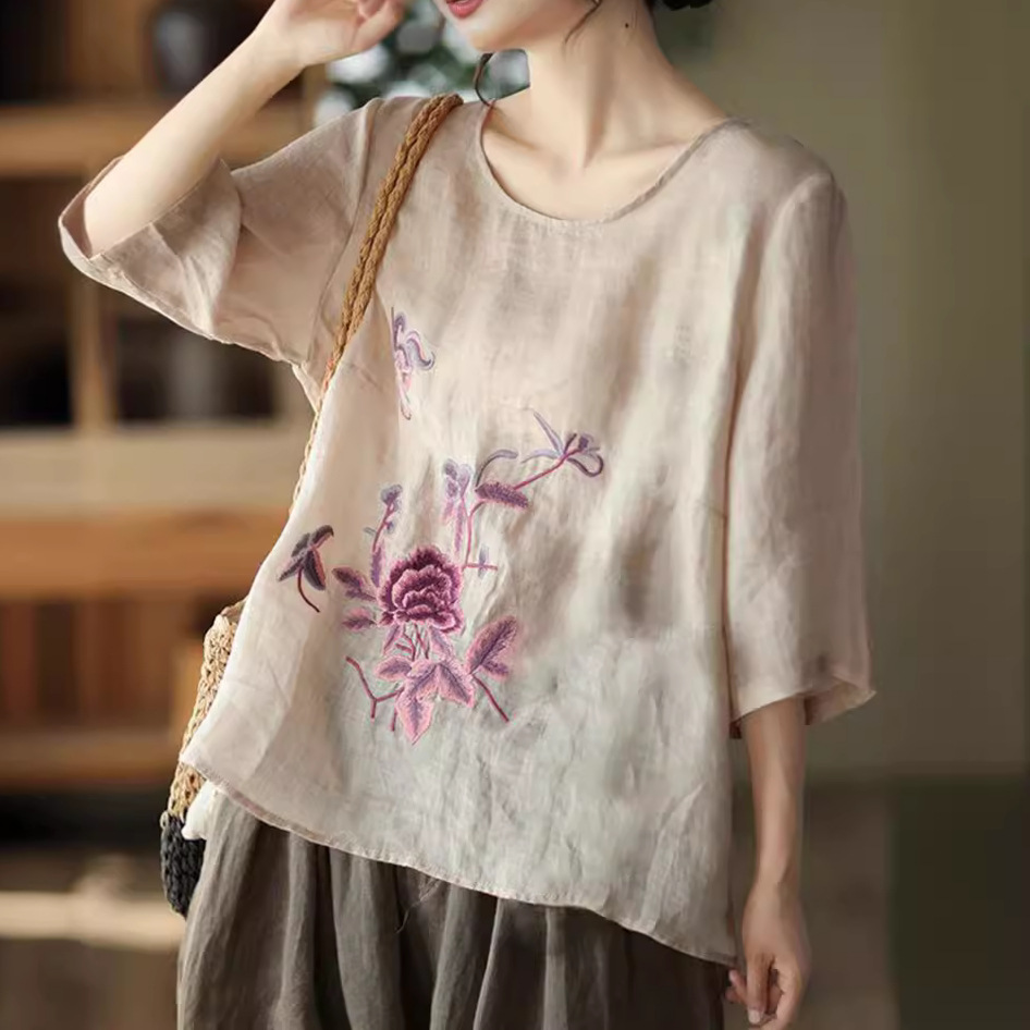 Plus Size Women's Summer Retro - Ethnic Fashion For Ladies ulasan dan harga