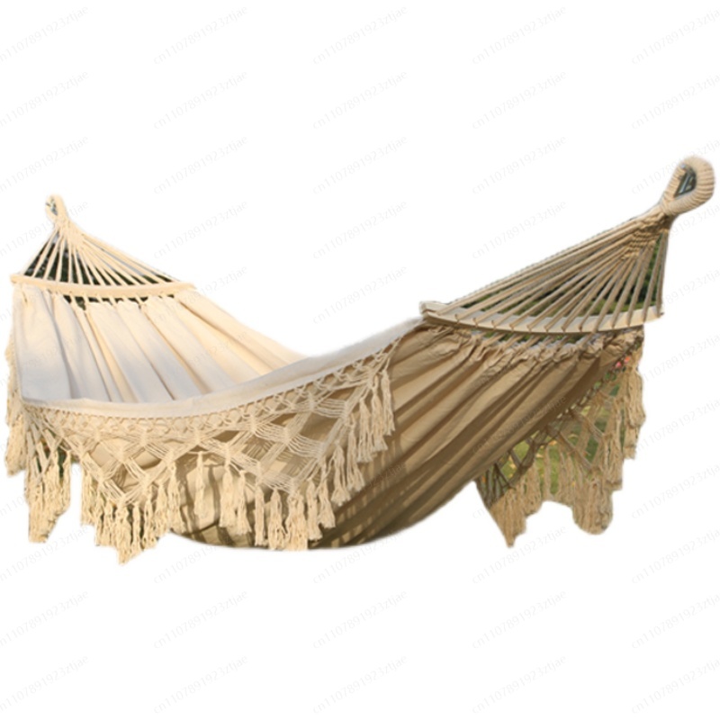Bohemian Style tassel Hammock  - Ethnic Styling Tips ulasan dan harga