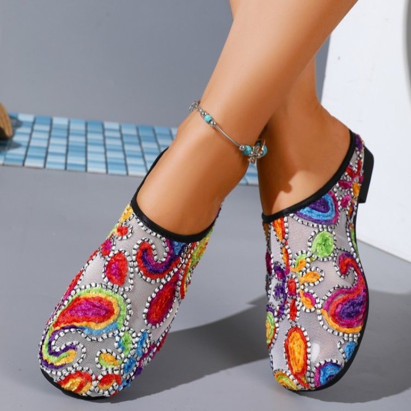 Retro Style Ethnic Embroidery  - Ethnic Fashion For Ladies ulasan dan harga