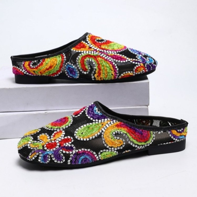 Retro Style Ethnic Embroidery  - Ethnic Fashion For Ladies ulasan dan harga