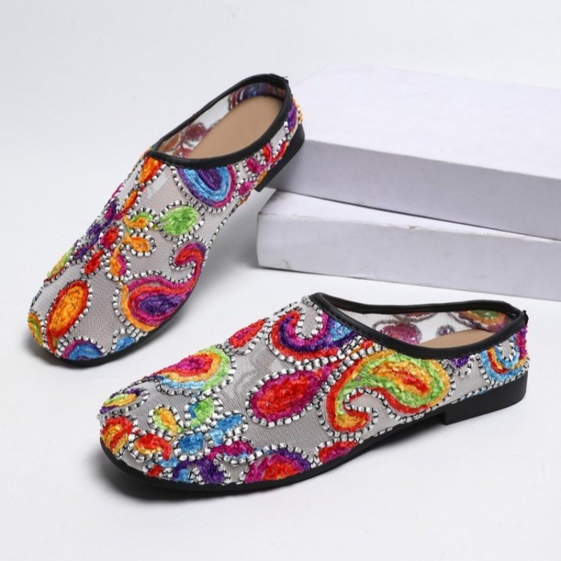 Retro Style Ethnic Embroidery  - Ethnic Fashion For Ladies ulasan dan harga