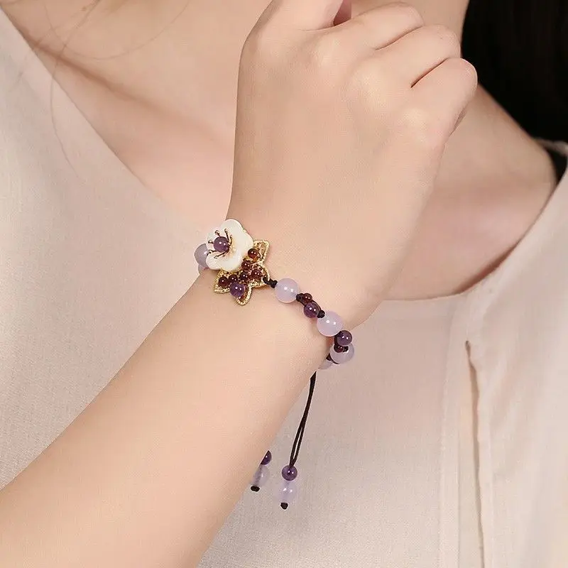 Chinese Crystal Mori Bracelet  - Ethnic Fashion For Ladies ulasan dan harga