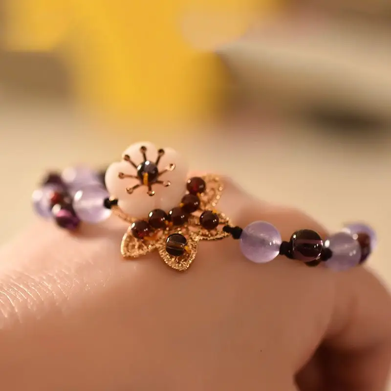 Chinese Crystal Mori Bracelet  - Ethnic Fashion For Ladies ulasan dan harga