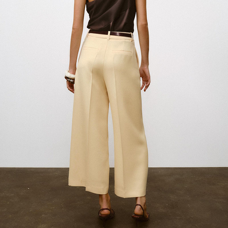High Waist Casual Wide Leg Pan - Ethnic Fashion For Ladies ulasan dan harga