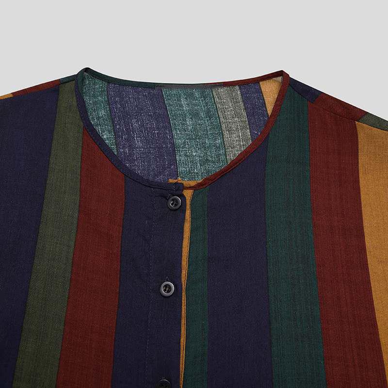 Printed Long Mens Shirt with a - Ethnic Wear Men'S Fashion ulasan dan harga