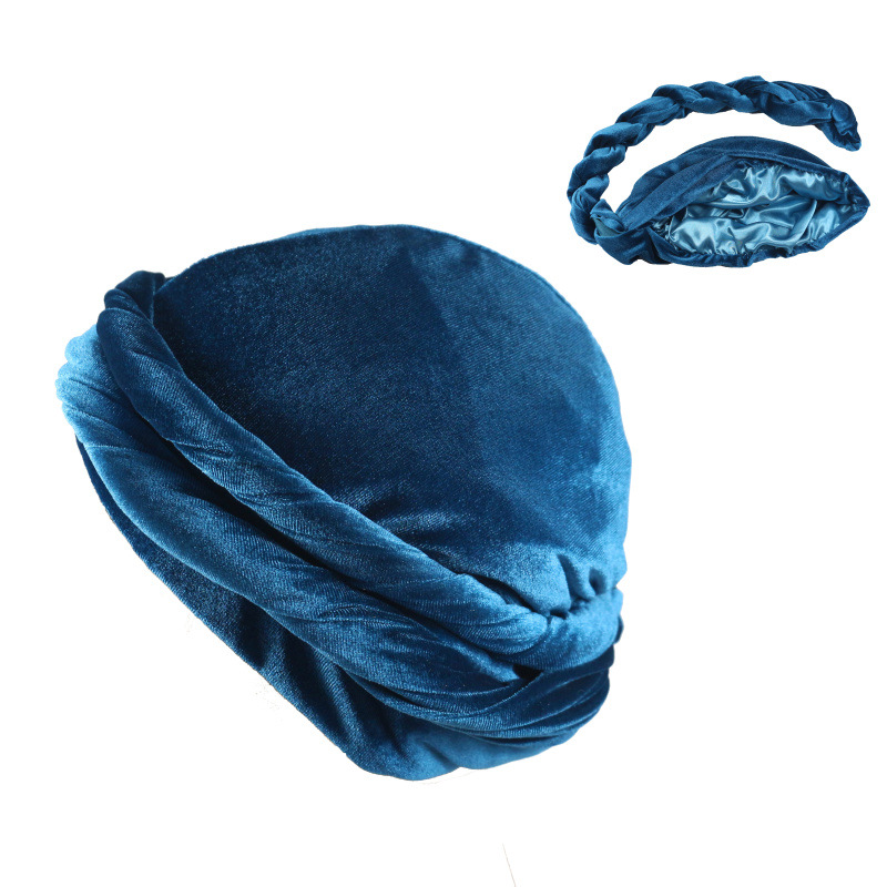 Solid Color Men's Velvet Head  - Ethnic Fashion Design ulasan dan harga