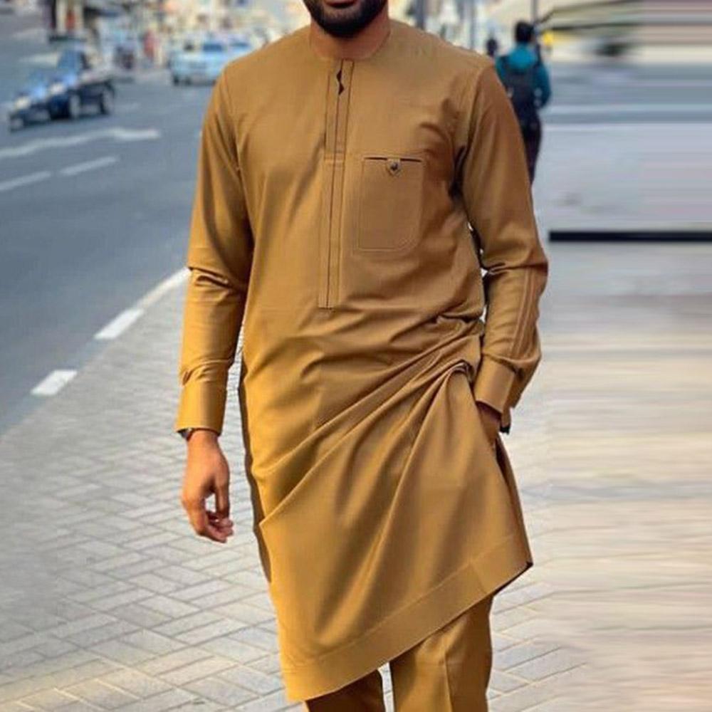 2024 New African Traditional M - Dashiki Shirt Men ulasan dan harga