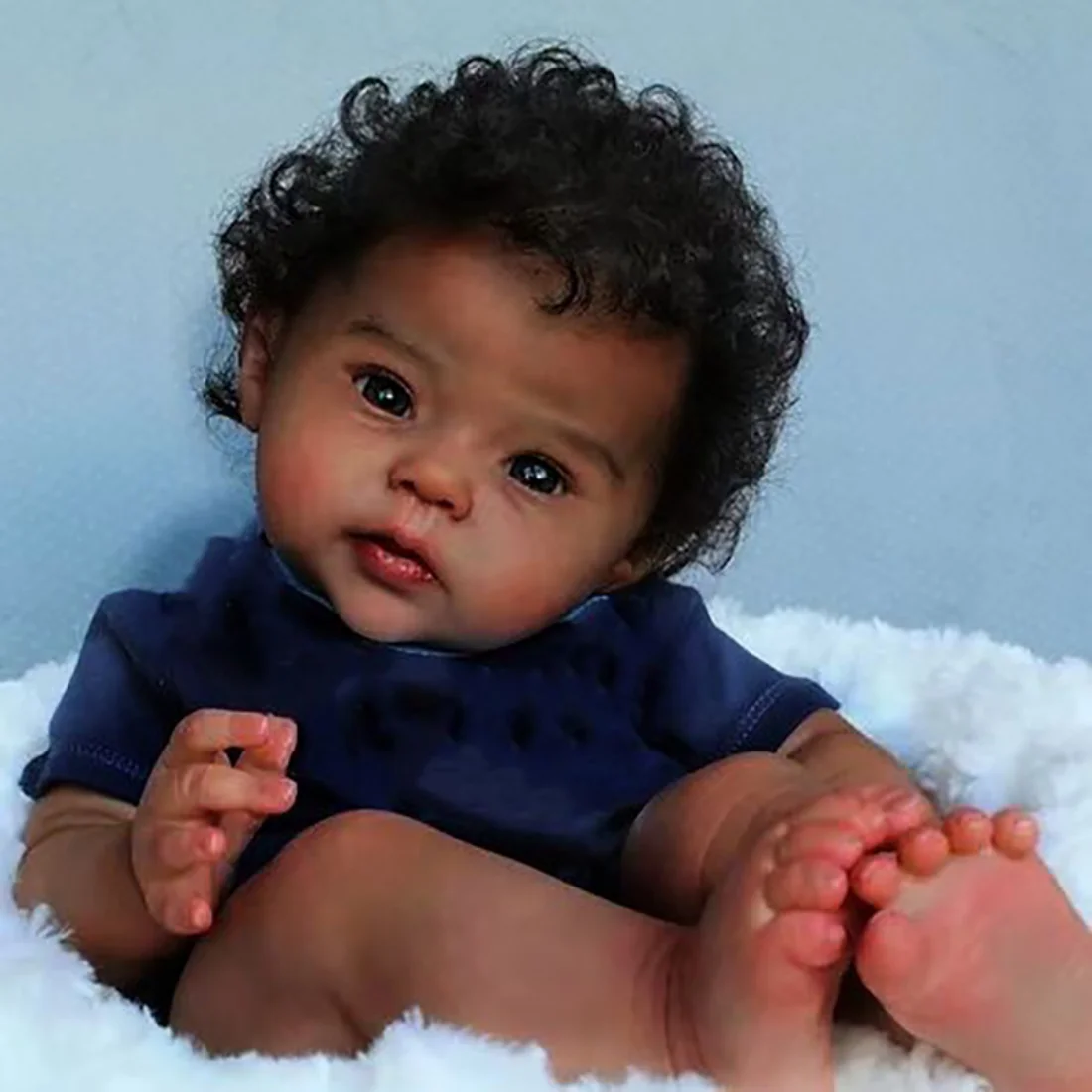 48CM Finished Doll Reborn Baby - Kids Ethnic Fashion ulasan dan harga