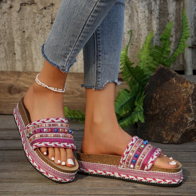 Fashion Bohemian Women's Sanda - Ethnic Fashion Women ulasan dan harga