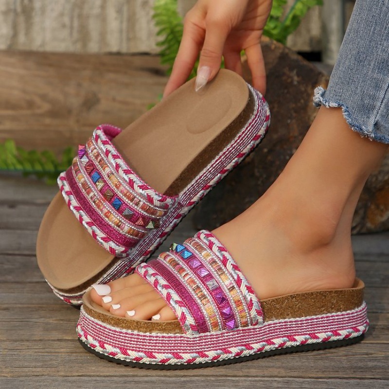 Fashion Bohemian Women's Sanda - Ethnic Fashion Women ulasan dan harga
