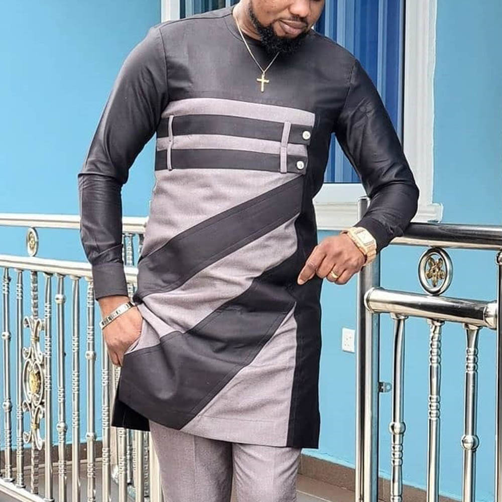 2023 Spring Summer African Men - Dashiki Shirt Men ulasan dan harga