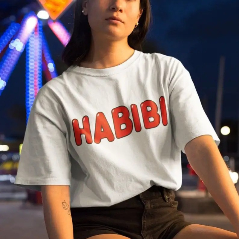 Habibi Tops Arabic Streetwear  - Dashiki Shirt Men ulasan dan harga