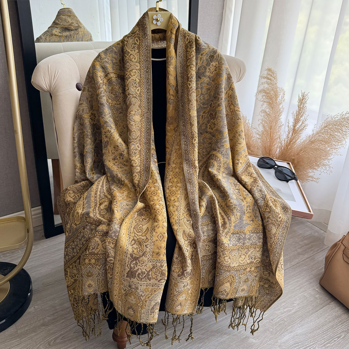 2025 Tassel Blanket Design Eth - Ethnic Fashion Design ulasan dan harga