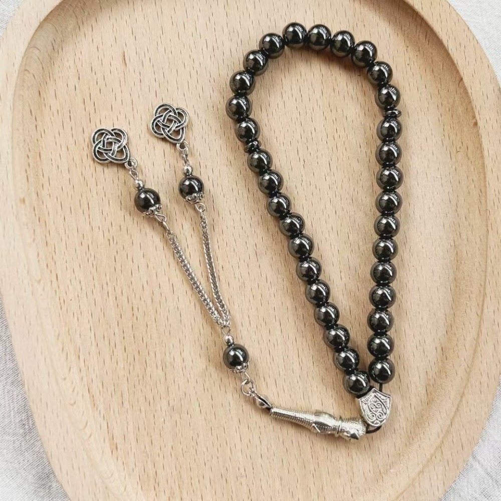 Muslim Obsidian Rosary Bead Br - Ethnic Wear Men'S Fashion ulasan dan harga