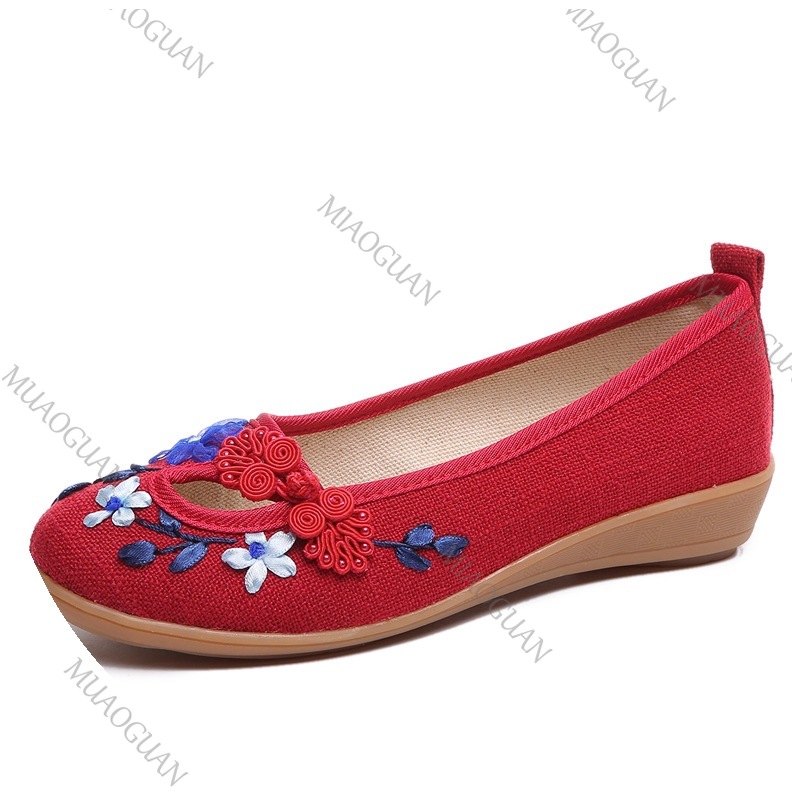 Embroidered Women Comfort Wedg - Ethnic Fashion Women ulasan dan harga