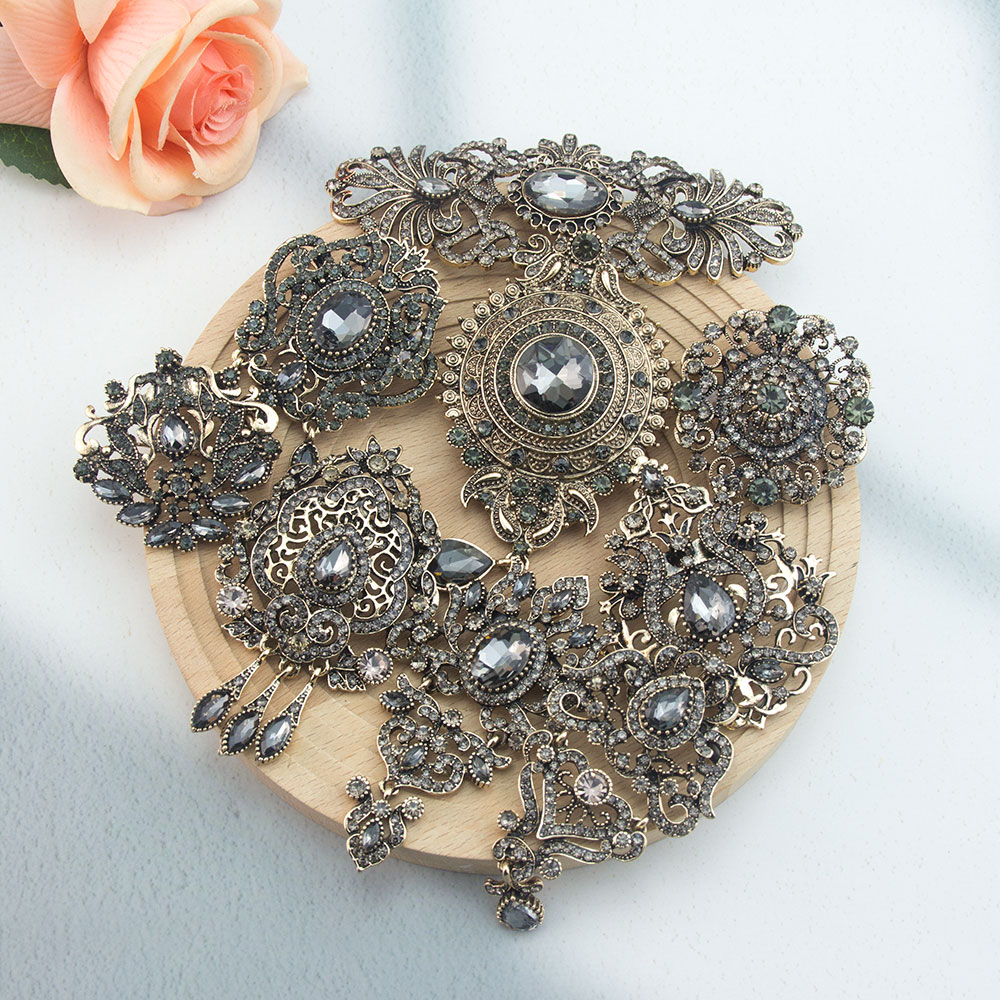 Chic Vintage Arab Kurds Brooch - Ethnic Chic Fashion ulasan dan harga