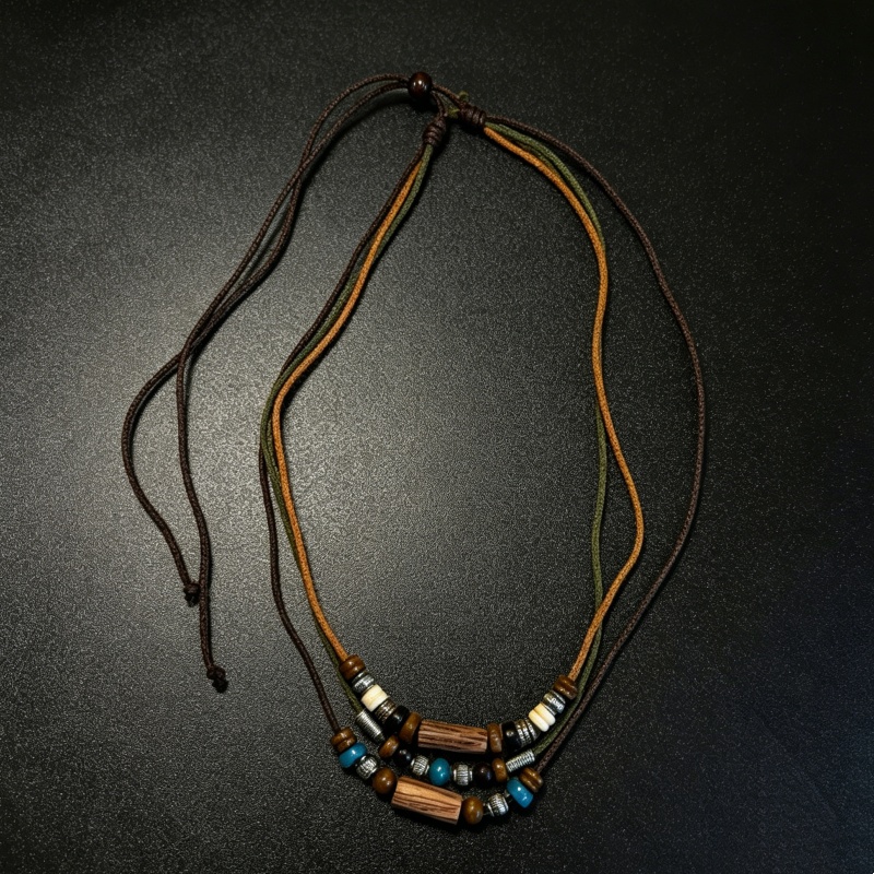Vintage 2 Layer Faux Leather W - Ethnic Wear Men'S Fashion ulasan dan harga