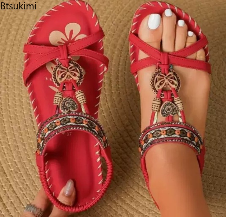 Women Bohemian Sandals Outdoor - Ethnic Fashion Women ulasan dan harga