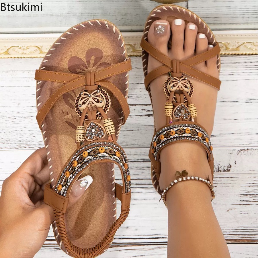 Women Bohemian Sandals Outdoor - Ethnic Fashion Women ulasan dan harga