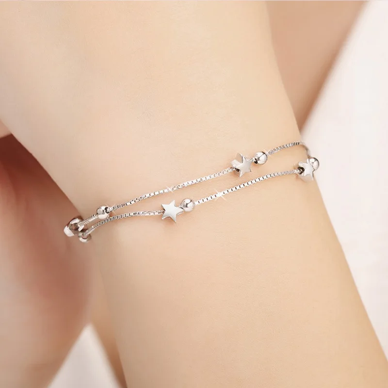 925 sterling silver charm star - Ethnic Fashion Design ulasan dan harga