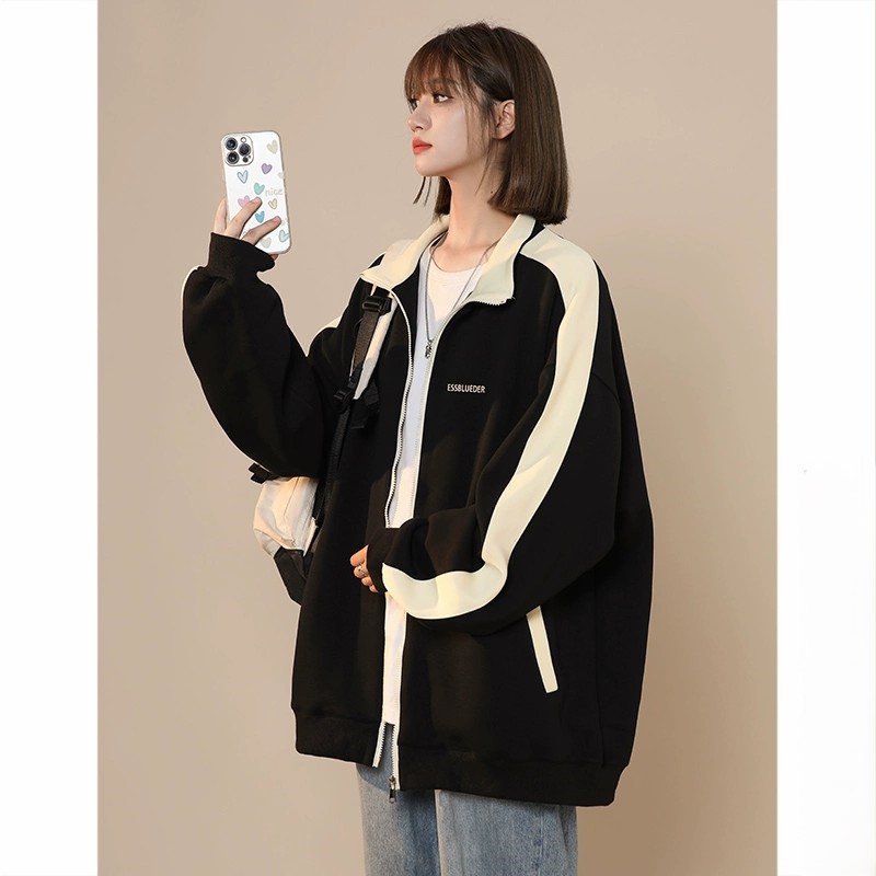 Baseball Jackets Woman Letter  - Ethnic Chic Fashion ulasan dan harga