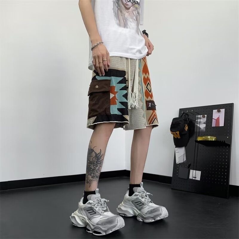 Men Knit Boho Ethnic Vintage B - Ethnic Chic Fashion ulasan dan harga