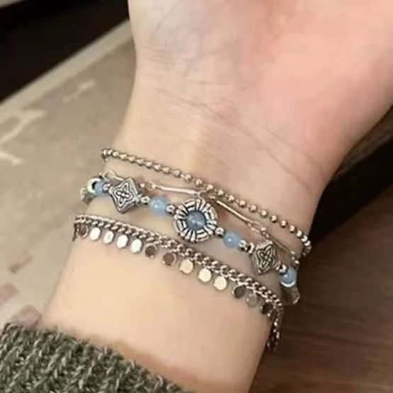 Boho Ethnic Multi Layer Bracel - Ethnic Fashion Shoot ulasan dan harga