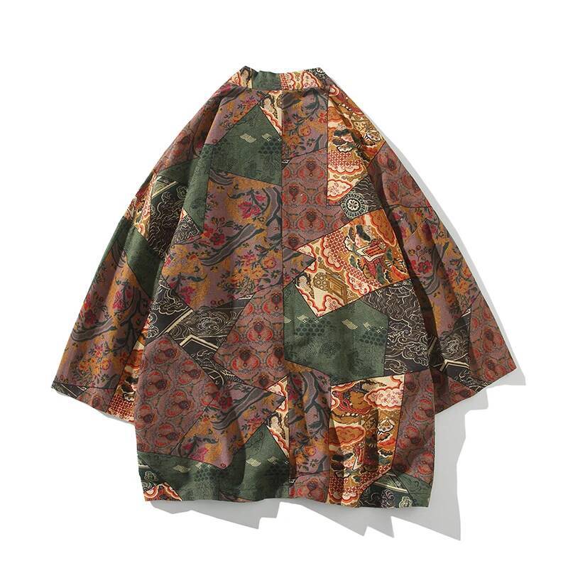 Ethnic Style Print Yukata Men  - Ethnic Fashion Women ulasan dan harga