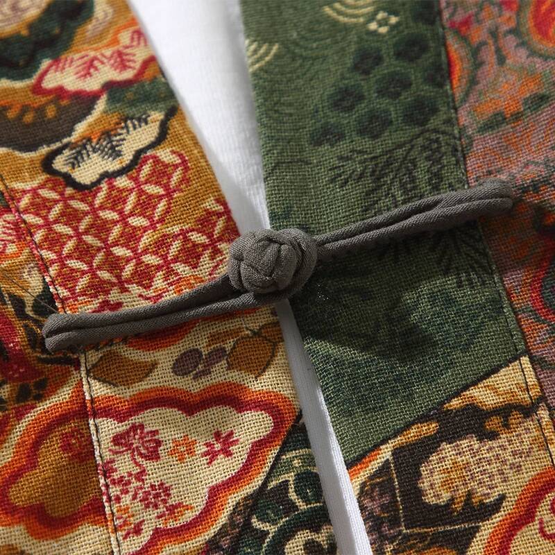 Ethnic Style Print Yukata Men  - Ethnic Fashion Women ulasan dan harga
