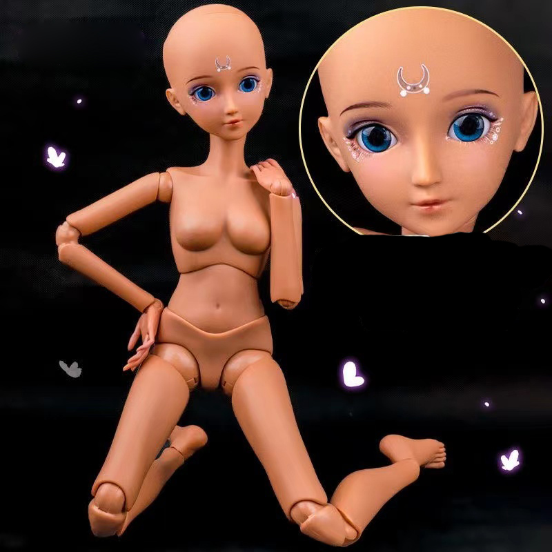 1/3 BJD Doll 60CM Black Skin D - Kids Ethnic Fashion ulasan dan harga
